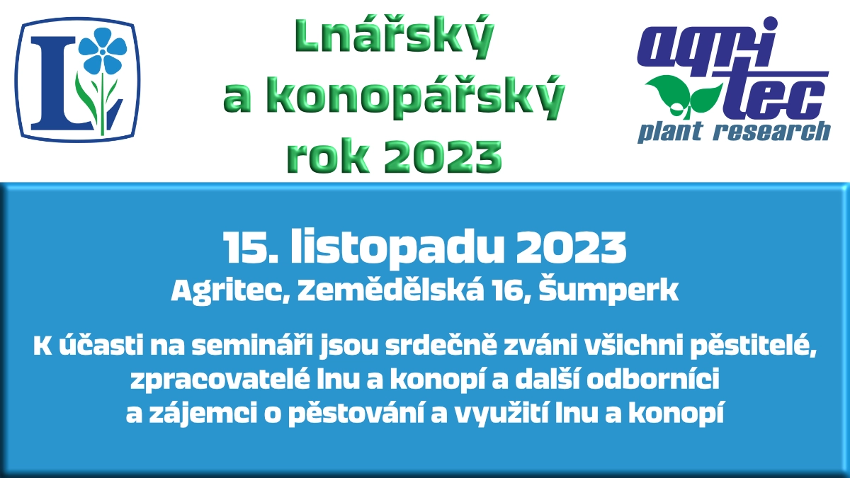 Lnářský a konopářský rok 2023